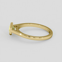 1.07 Ct. Yellow Sapphire Ring, 18K Yellow Gold 4