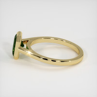 1.85 Ct. Yellowish Green Sapphire Ring, 18K Yellow Gold 4