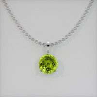 1.31 Ct. Gemstone Pendant, Platinum 950 1