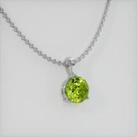 1.31 Ct. Gemstone Pendant, Platinum 950 2