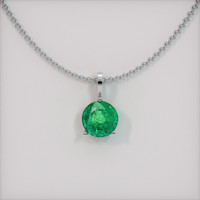 Emerald Pendant 1.37 Ct. 18K White Gold Preview