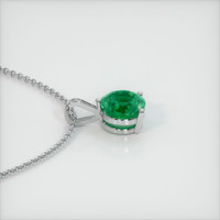 Emerald Pendant 1.37 Ct. 18K White Gold Preview