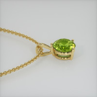 1.31 Ct. Gemstone Pendant, 14K Yellow Gold 3