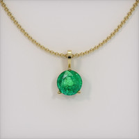 Emerald Pendant 1.37 Ct., 18K Yellow Gold Preview