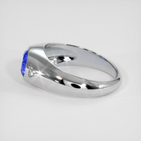 2.65 Ct. Blue Sapphire Ring, Platinum 950 4