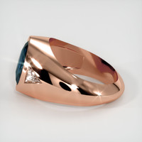 3.05 Ct. Sapphire Ring, 14K Rose Gold 4
