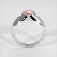 1.09 Ct. Padparadscha Sapphire Ring, 14K White Gold 3