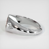 3.15 Ct. Sapphire Ring, 14K White Gold 4