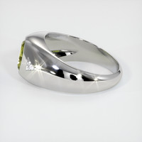 1.21 Ct. Bi Color Sapphire Ring, 18K White Gold 4