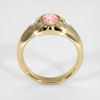 1.12 Ct. Padparadscha Sapphire Ring, 10K Yellow Gold 3