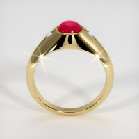 2.22 Ct. Ruby Ring, 14K Yellow Gold 3
