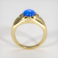 7.19 Ct. Blue Sapphire Ring, 18K Yellow Gold 3