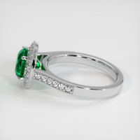 1.74 Ct. Emerald Ring, Platinum 950 4