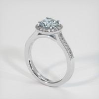 1.25 Ct. Sapphire Ring, Platinum 950 2