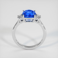 3.05 Ct. Blue Sapphire Ring, Platinum 950 3