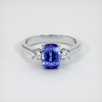 1.80 Ct. Sapphire Ring, Platinum 950 1