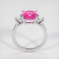 3.13 Ct. Pink Sapphire Ring, Platinum 950 3