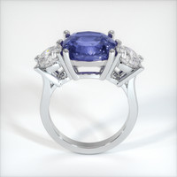 4.49 Ct. Blue Sapphire Ring, 10K White Gold 3