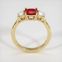 1.19 Ct. Ruby Ring, 14K Yellow Gold 3