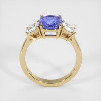 3.00 Ct. Color Change Sapphire Ring, 18K Yellow Gold 3