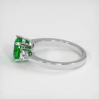 1.55 Ct. Emerald Ring, Platinum 950 4