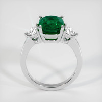 2.97 Ct. Emerald Ring, Platinum 950 3