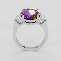8.47 Ct. Bi Color Ametrine Ring, Platinum 950 3
