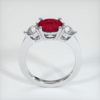 2.76 Ct. Ruby Ring, Platinum 950 3