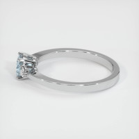0.55 Ct. Sapphire Ring, Platinum 950 4
