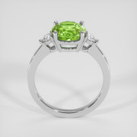 2.94 Ct. Green Sapphire Ring, Platinum 950 3