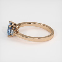 1.21 Ct. Sapphire Ring, 14K Rose Gold 4