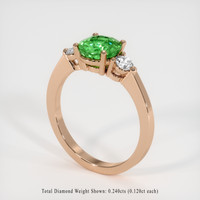 1.54 Ct. Gemstone Ring, 14K Rose Gold 2