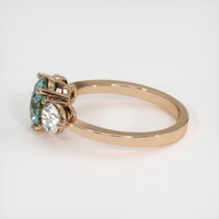 2.30 Ct. Sapphire Ring, 14K Rose Gold 4