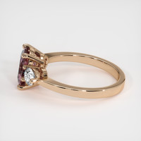 1.34 Ct. Sapphire Ring, 14K Rose Gold 4
