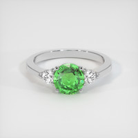 1.54 Ct. Gemstone Ring, 14K White Gold 1