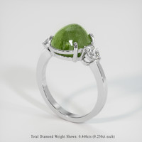 4.04 Ct. Gemstone Ring, 14K White Gold 2