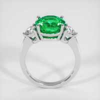 3.59 Ct. Emerald Ring, 18K White Gold 3