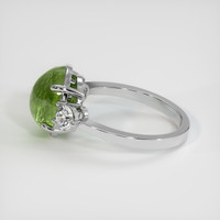 4.04 Ct. Gemstone Ring, 18K White Gold 4