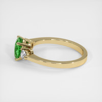 1.54 Ct. Tsavorite Garnet Ring, 10K Yellow Gold 4