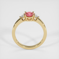 0.62 Ct. Sapphire Ring, 14K Yellow Gold 3