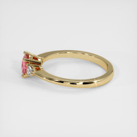 0.62 Ct. Sapphire Ring, 14K Yellow Gold 4