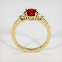 1.56 Ct. Ruby Ring, 14K Yellow Gold 3