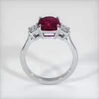 4.11 Ct. Ruby Ring, Platinum 950 3