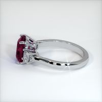 4.11 Ct. Ruby Ring, Platinum 950 4