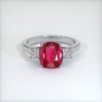 Ruby Ring 4.04 Ct., Platinum 950 Preview