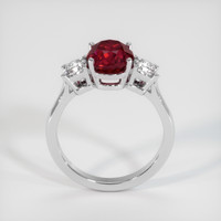 2.75 Ct. Ruby Ring, Platinum 950 3