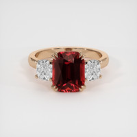 5.46 Ct. Ruby Ring, 14K Rose Gold 1