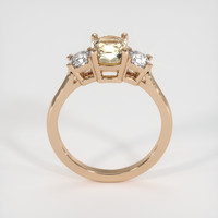 1.99 Ct. Sapphire Ring, 14K Rose Gold 3