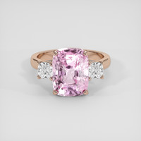 5.24 Ct. Pink Sapphire Ring, 14K Rose Gold 1