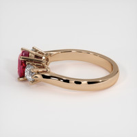 2.02 Ct. Ruby Ring, 18K Rose Gold 4